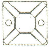 Product Image - Wire Tie Mounting Bases