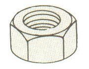 Product Image - Hex Nuts, Zinc Plated