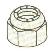 Product Image - Nylon Insert Lock Nuts, Zinc Plated