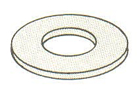 Product Image - Flat Washers, Zinc Plated