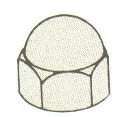 Product Image - Cap Nuts (Acorn)